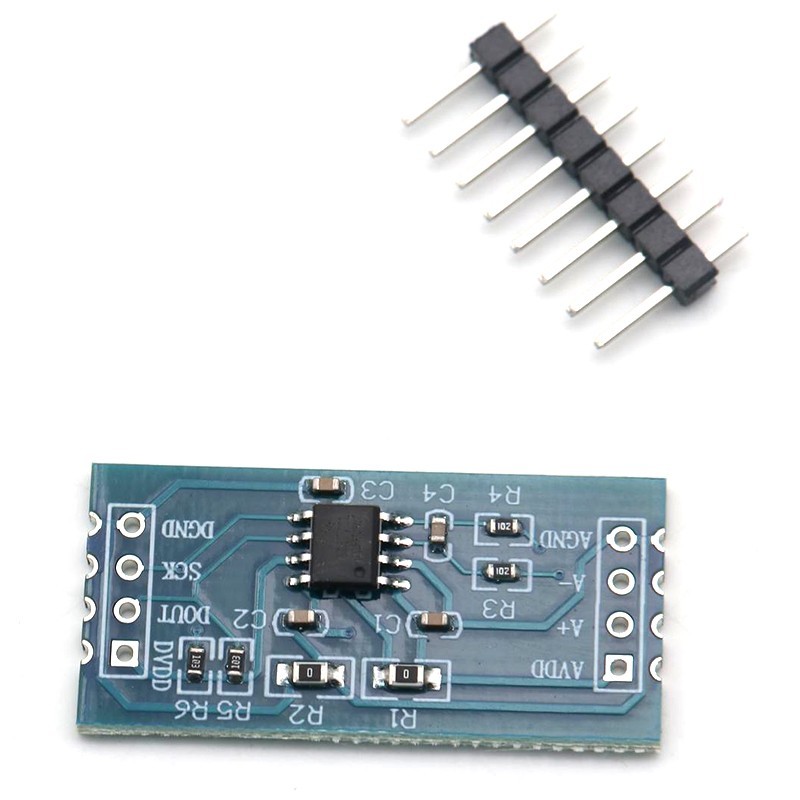 TM7711模块/电子秤重感测器24位AD模块 单晶片压力感测器HX710A - 图0