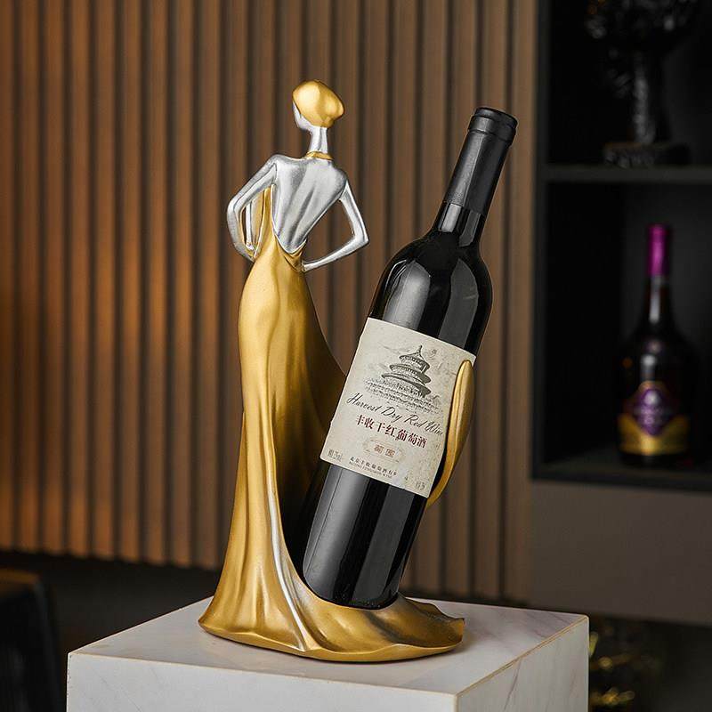 艺术客厅红酒架摆件轻奢高档酒柜电视柜玄关装饰品家居餐边柜摆设,淘宝优惠券,粉丝福利购,淘宝优惠卷