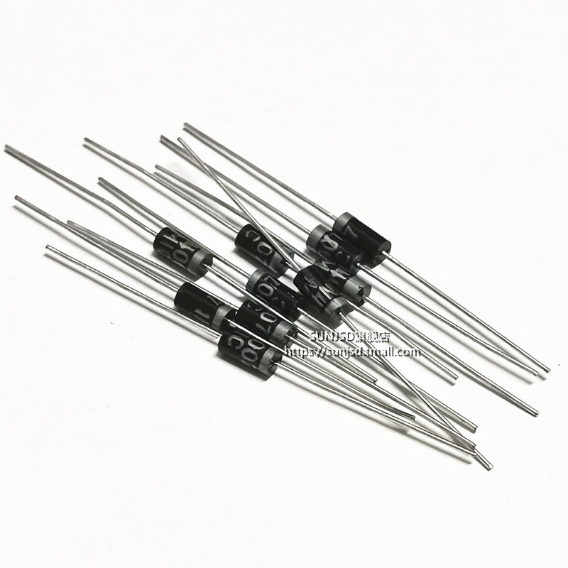 1N4007 IN4007 1N4001 1N4002 1N4004 1A1000/400V整流二极管直插 - 图1