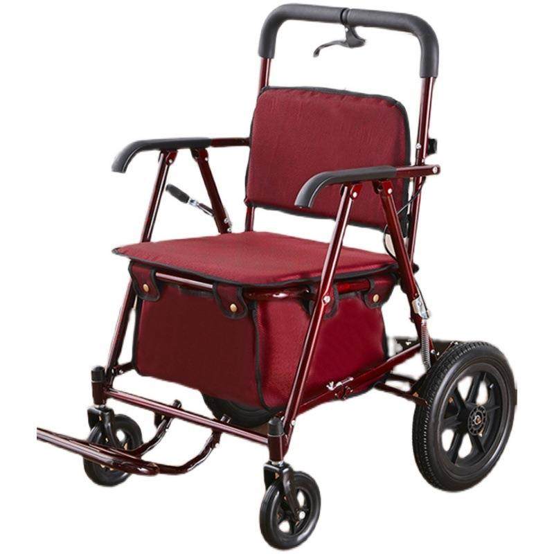 ZQ加宽加大老人手推车可坐可折叠老人购物车老年买菜小推车旅游散,淘宝优惠券,粉丝福利购,淘宝优惠卷