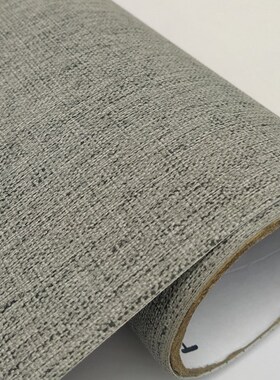 格.力展柜装修仿布纹纸防水墙纸壁纸墙波音软片家具翻新膜