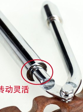 白金寻龙尺高精度探测棒水脉仪袖珍折叠地灵尺罗盘辅测量工具