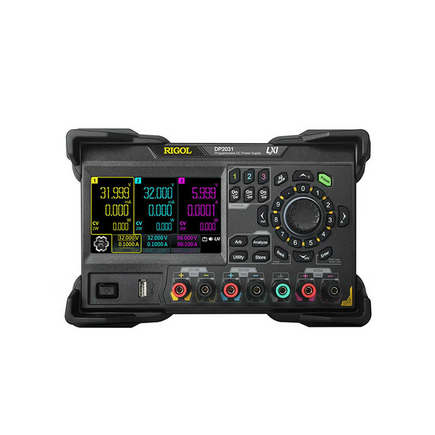 普源DP2031可编程线性直流电源工业高精度多功能小型稳压电源J可 - 图0