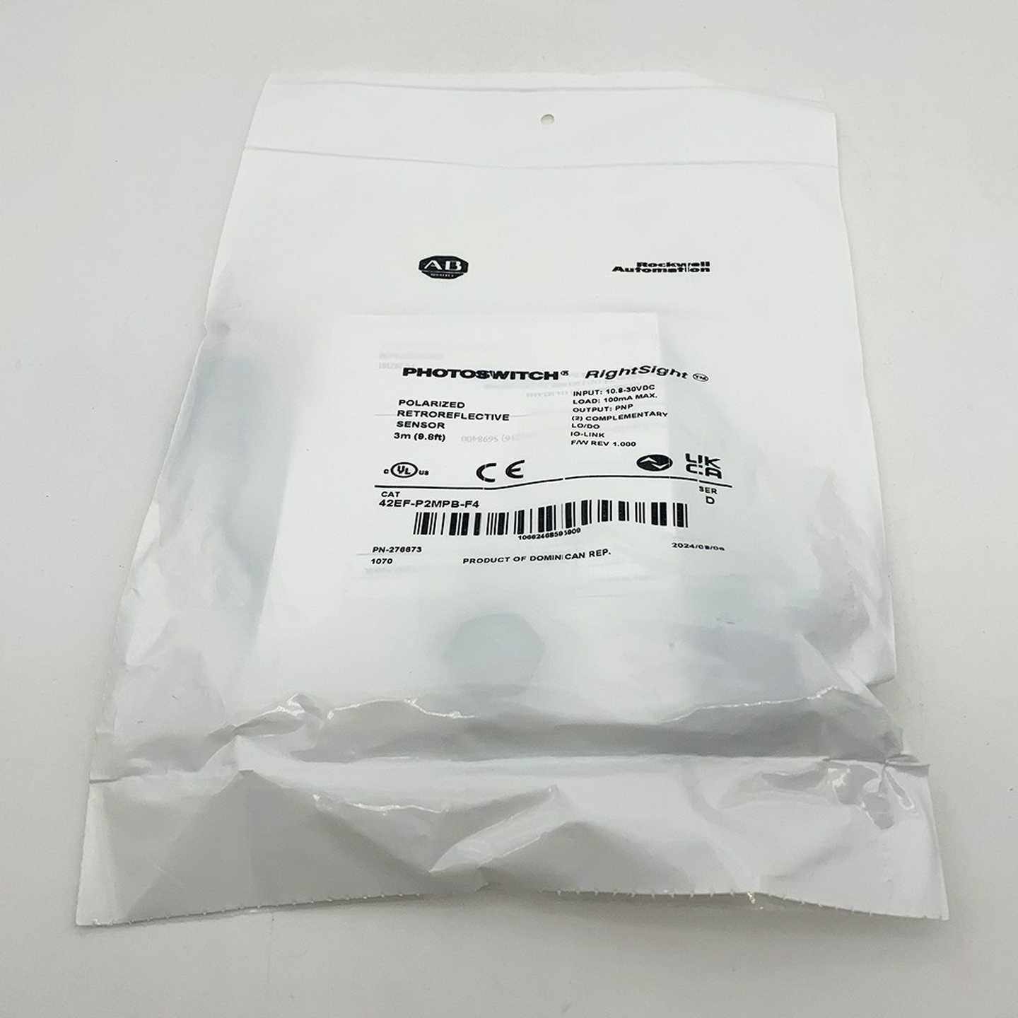 询价42EF-P2MPB-F4光电传感器罗克韦尔AB全新原装现货 - 图0