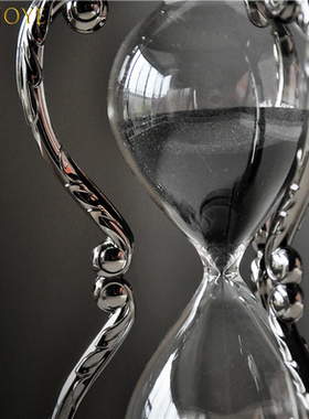 十二星座金属沙漏30分钟计时器创意摆件家居装饰送男士女友