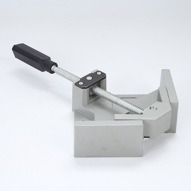 Hardware Tools 90 Degree Aluminum Alloy Single Handle Woodworking Right Angle Clip Aquarium Photo Frame Clip Tool