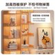 Simple small bookshelf floor-standing storage rack integrated wall storage rack living room office display rack table side storage cabinet