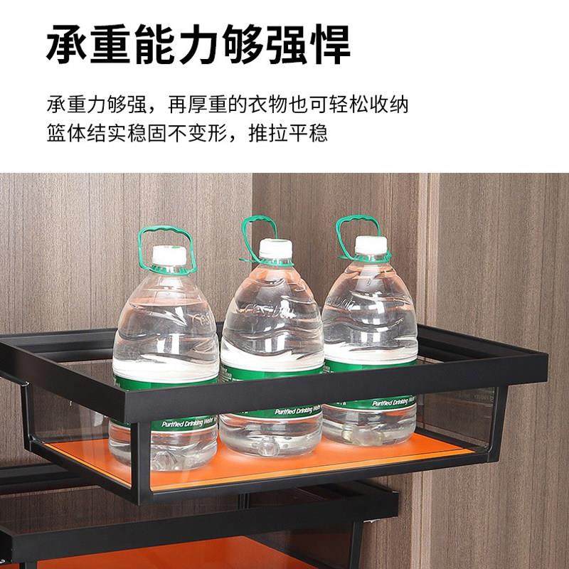 衣柜拉篮抽屉式衣帽间内置收纳玻璃储物篮置物架伸缩裤架滑轨配件,淘宝优惠券,粉丝福利购,淘宝优惠卷