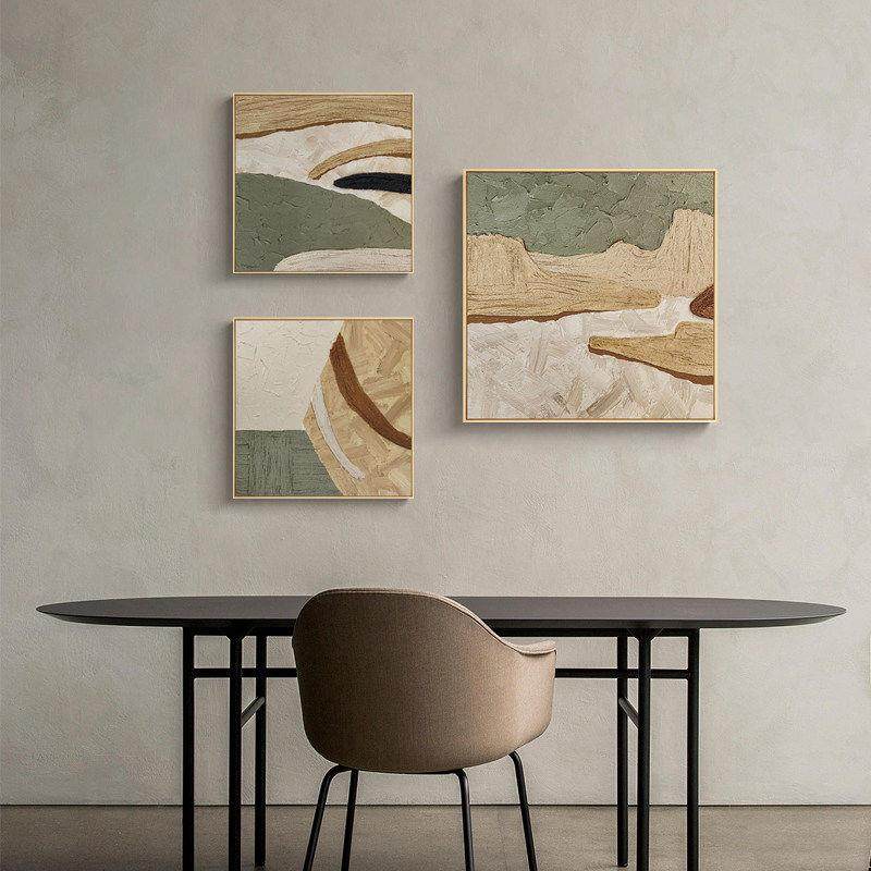 客厅沙发餐厅背景墙装饰画现代轻奢北欧侘寂赤贫风抽象挂画,淘宝优惠券,粉丝福利购,淘宝优惠卷