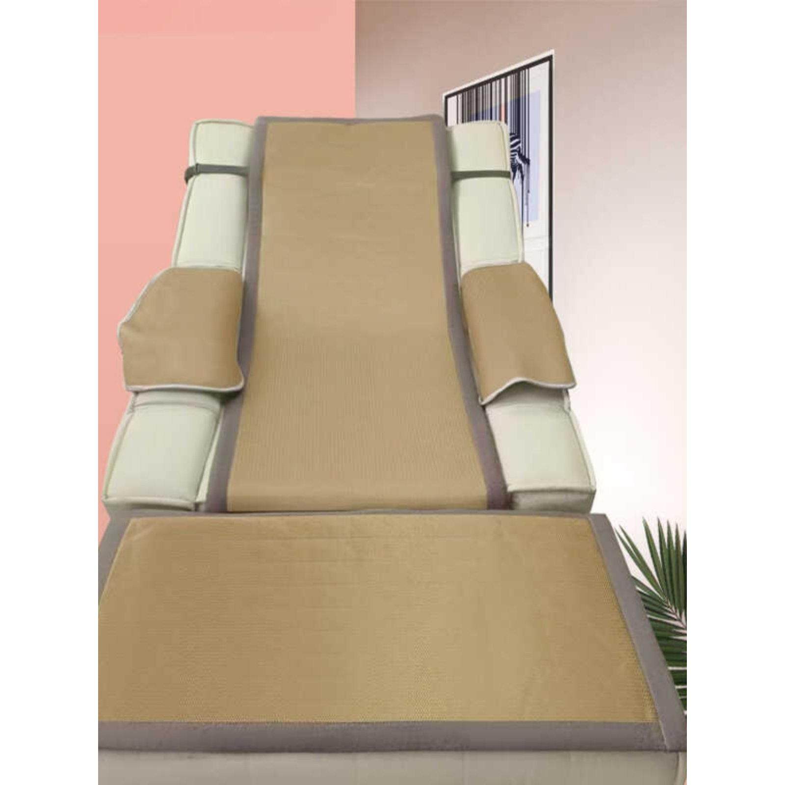 足疗沙发凉席四件套洗脚沐足采耳专用沙发巾夏季防滑坐垫支持定做,淘宝优惠券,粉丝福利购,淘宝优惠卷