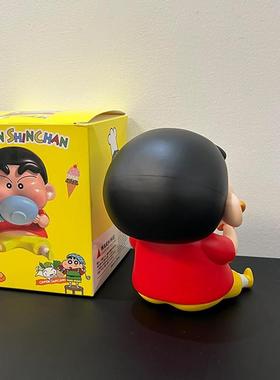 干饭蜡笔小新桌面摆件入户门创意装饰客厅电视柜新家乔迁布置厂家