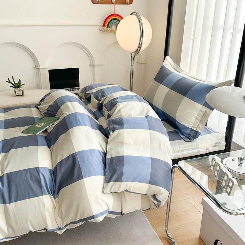 整套.六件套单人09床罩学生宿舍全包三件套一床笠全棉m床套纯棉,淘宝优惠券,粉丝福利购,淘宝优惠卷