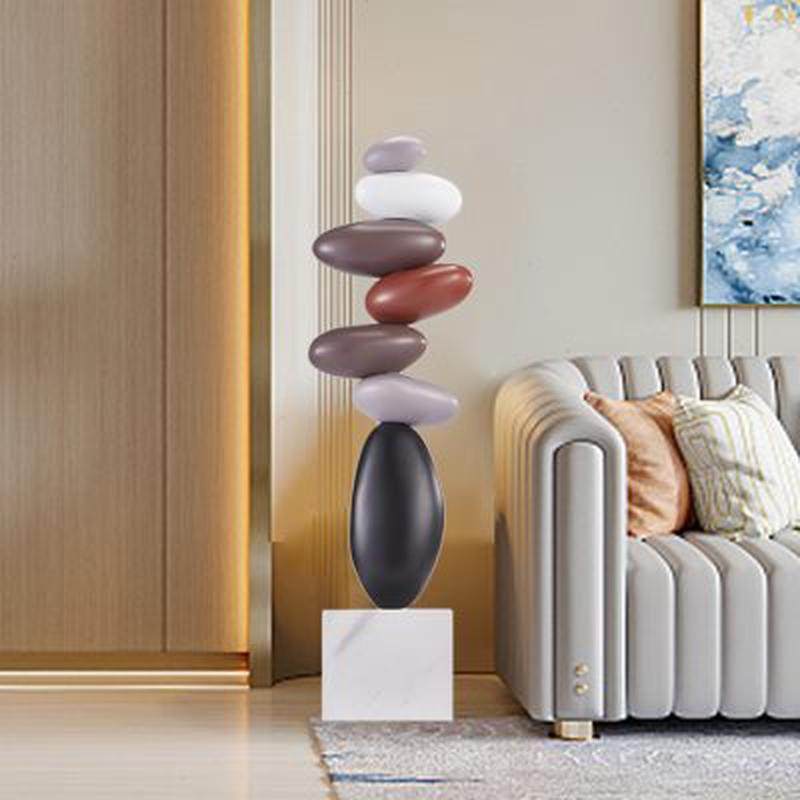 时来运转大型软装落地摆件侘寂风客厅电视柜沙发旁边乔迁新居礼品,淘宝优惠券,粉丝福利购,淘宝优惠卷