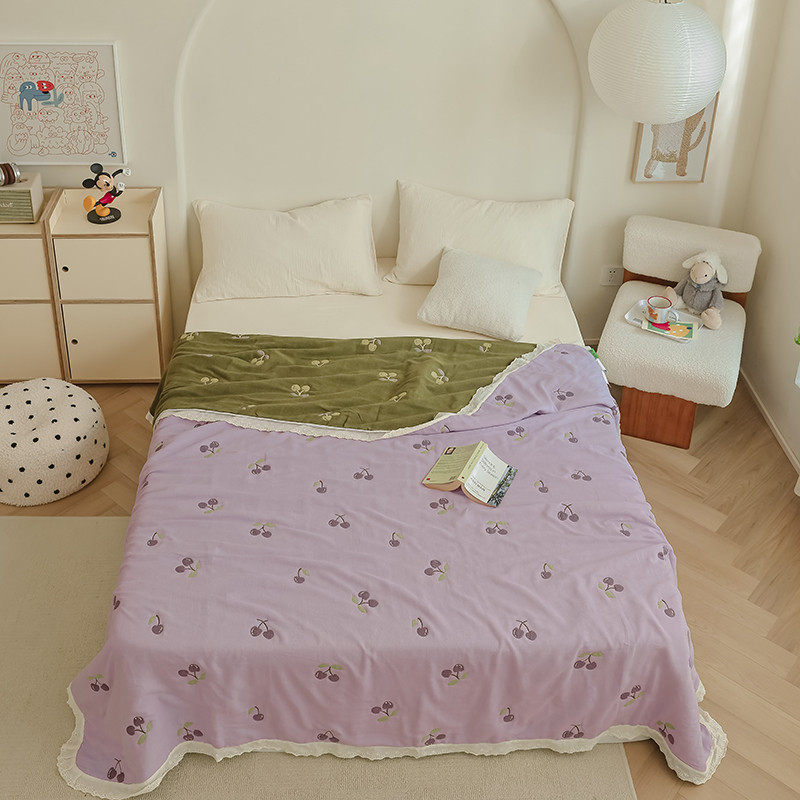 韩式泡芙被十层纯棉纱布毛巾被全棉春秋被冬被芯加厚棉纱面包被子,淘宝优惠券,粉丝福利购,淘宝优惠卷