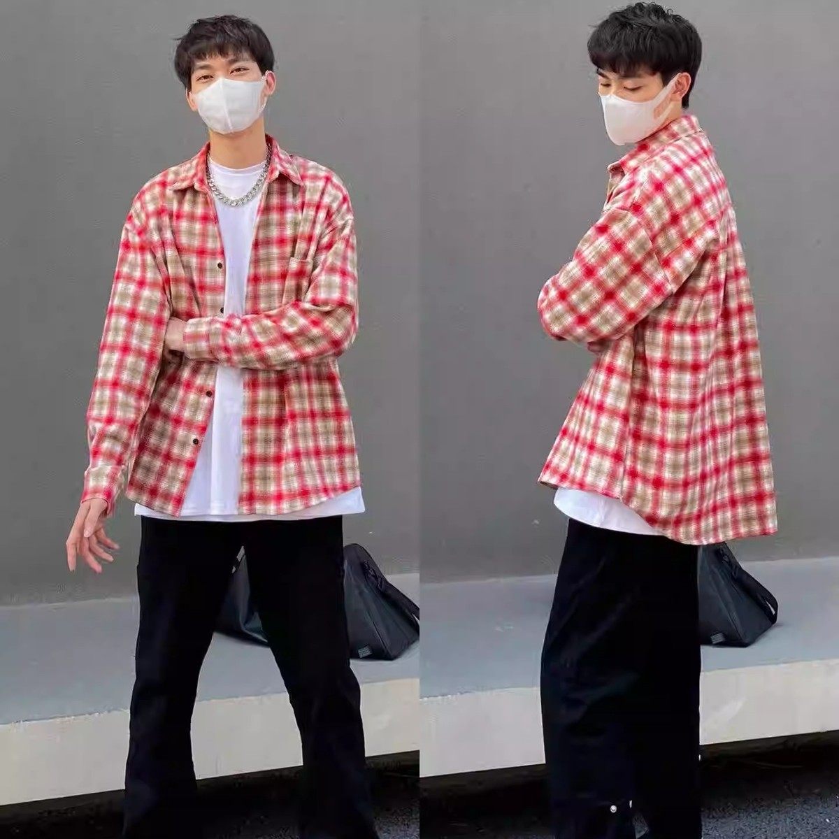 高级感套装秋季新款衬衫男生开秋日杂风,淘宝优惠券,粉丝福利购,淘宝优惠卷