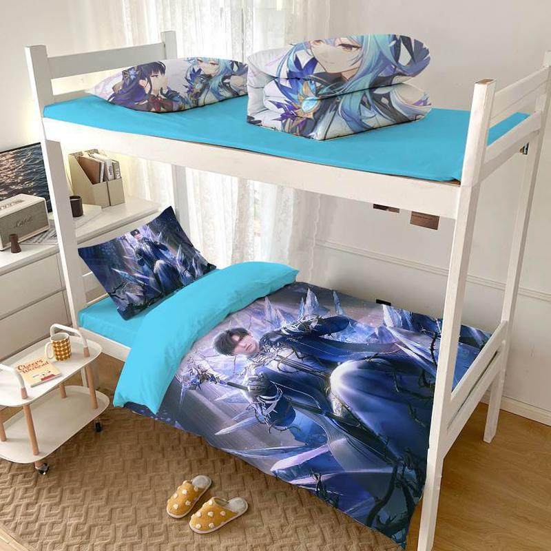 宿舍三件套空六件套开学与深床垫被一恋大学生枕芯定制整套子黎深,淘宝优惠券,粉丝福利购,淘宝优惠卷