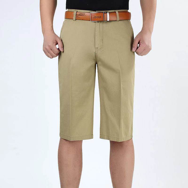 夏季中老年纯棉男七分裤直筒大码宽松7分裤中年爸爸,淘宝优惠券,粉丝福利购,淘宝优惠卷