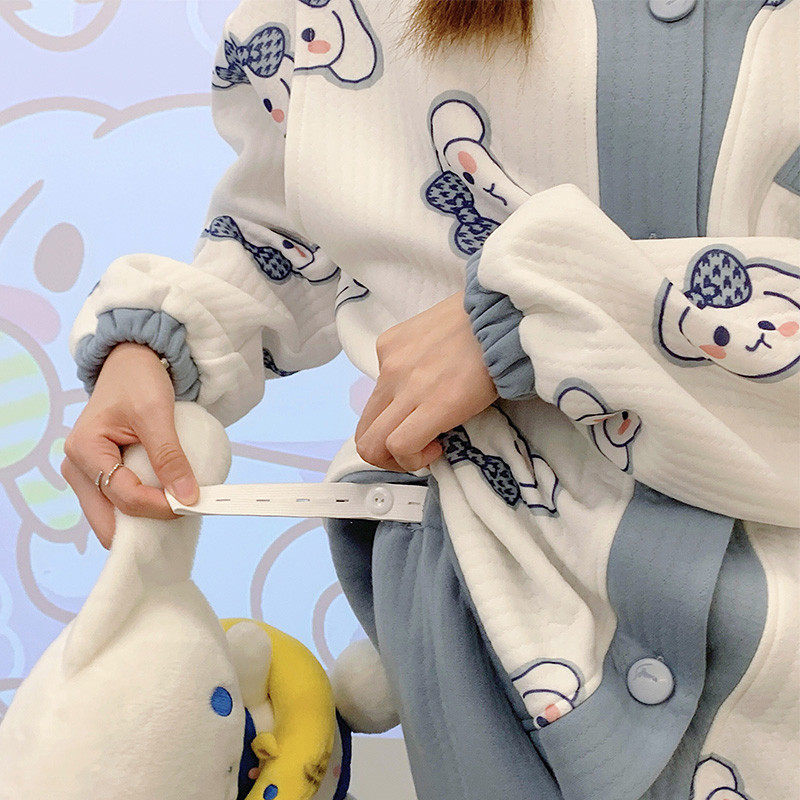 秋冬季月子服春秋产后十月份10空气棉孕妇孕期睡衣哺乳居服套装,淘宝优惠券,粉丝福利购,淘宝优惠卷