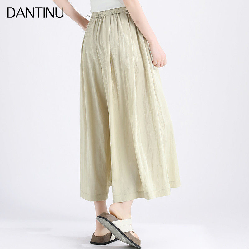 孕妇2025新款外穿阔腿裤夏季薄款宽松山本裤裙小个子九分大码夏装,淘宝优惠券,粉丝福利购,淘宝优惠卷