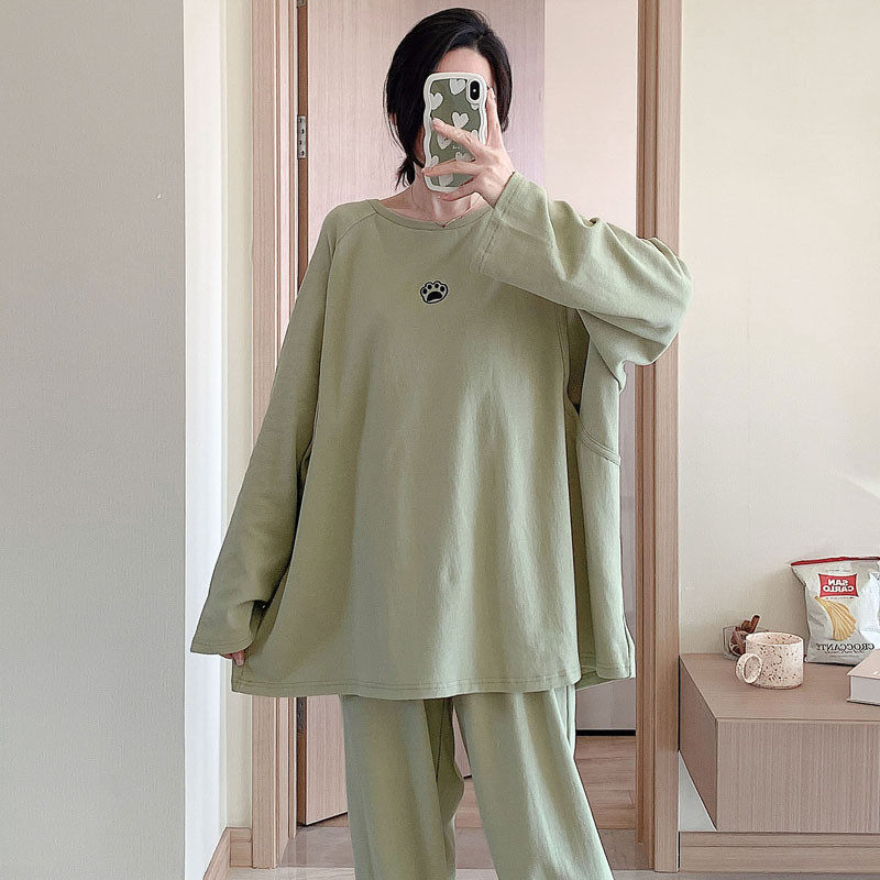 月子服春秋产后纯棉孕妇睡衣产妇3月份4喂奶哺乳居服加肥200斤,淘宝优惠券,粉丝福利购,淘宝优惠卷