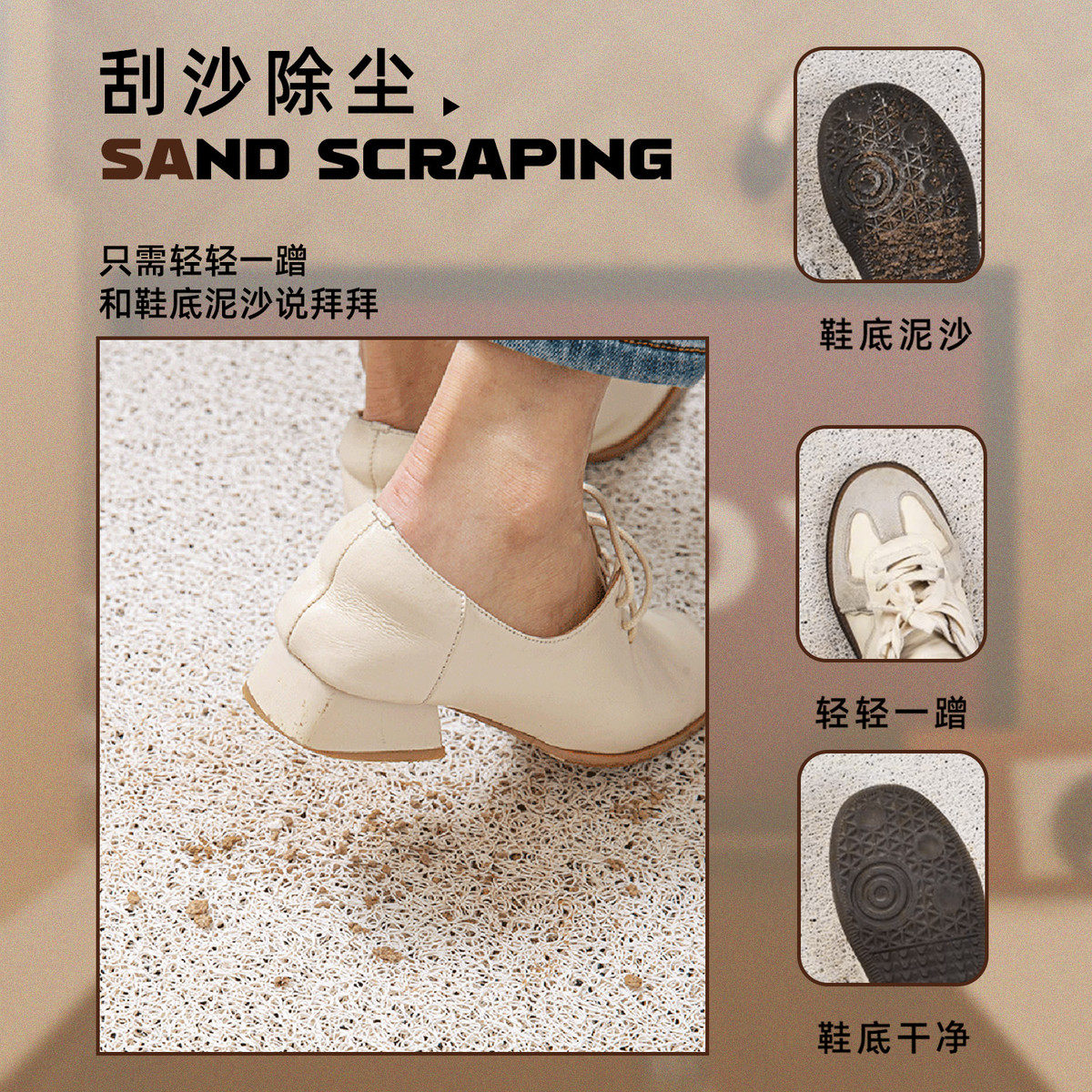 入户门地垫进门口脚垫丝圈玄关门外可裁剪门垫耐脏防滑垫蹭土地毯,淘宝优惠券,粉丝福利购,淘宝优惠卷