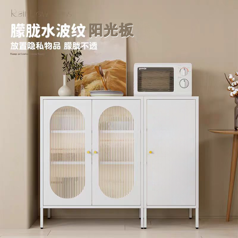 ins风柜子钢制家居铁艺储物柜餐边柜茶水柜置物柜,淘宝优惠券,粉丝福利购,淘宝优惠卷