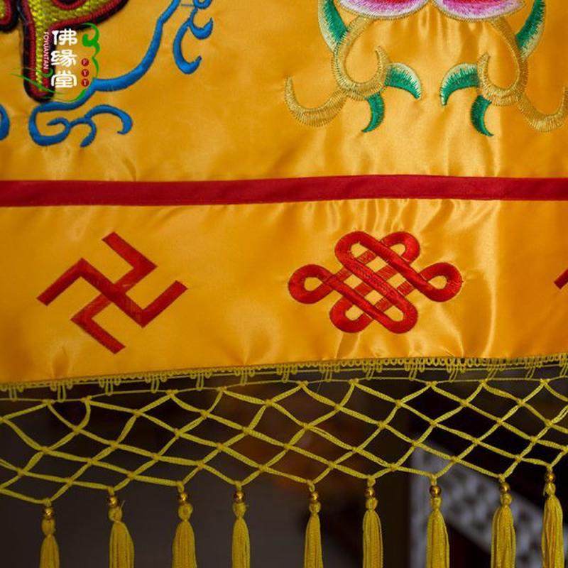 高档普3米光2米横幅彩楣门帘装饰居字条幅照横佛浮门凸遮挡横前,淘宝优惠券,粉丝福利购,淘宝优惠卷