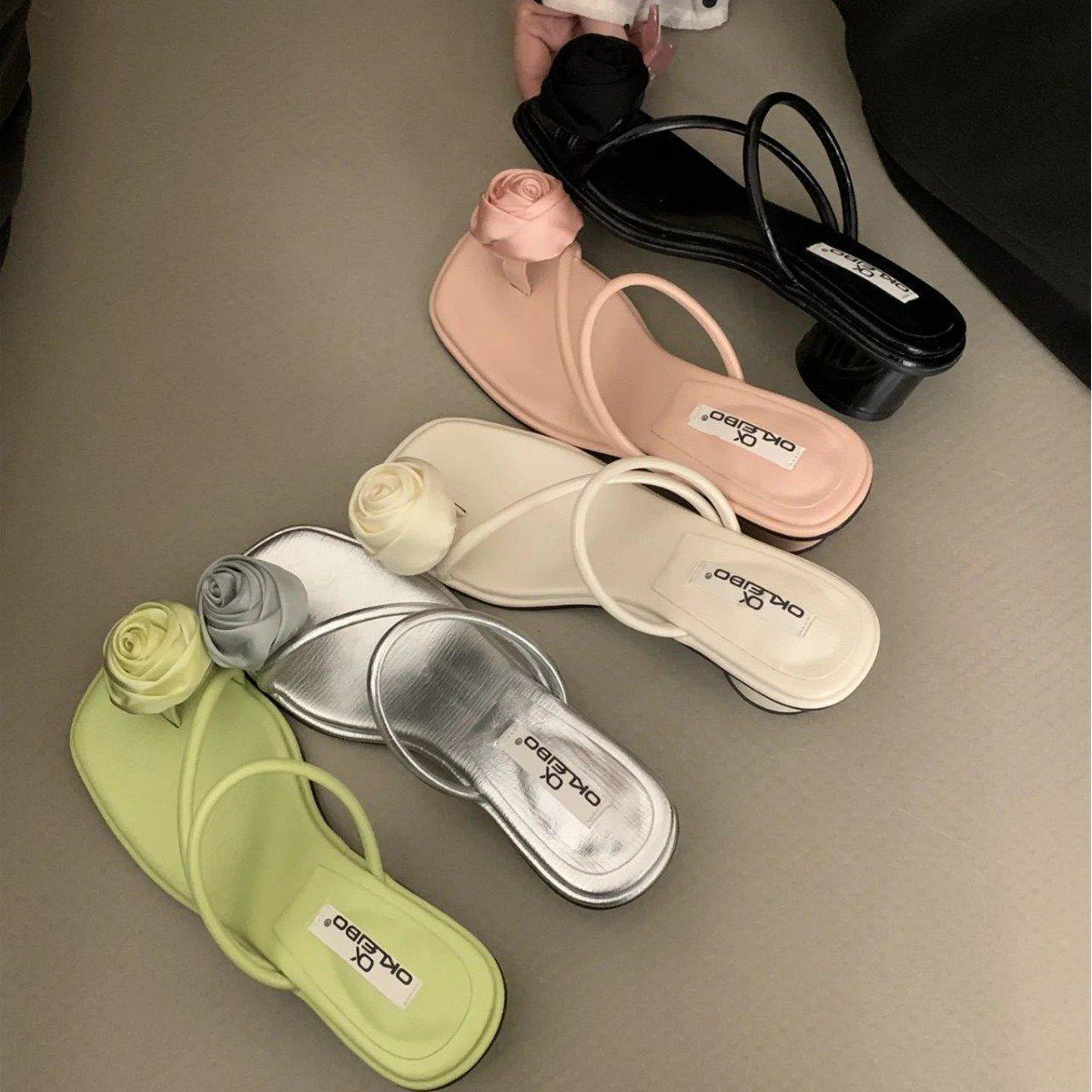 法式拖鞋女外穿平底小2025年一字跟仙女气质拖鞋凉拖鞋新款夏季,淘宝优惠券,粉丝福利购,淘宝优惠卷