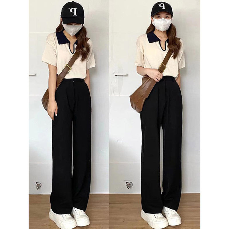 胖妹妹休闲阔腿裤女大码春装2023新款胖mm梨形身材直筒长,淘宝优惠券,粉丝福利购,淘宝优惠卷