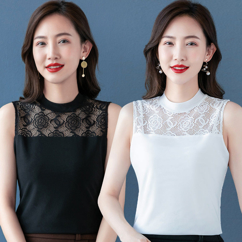 蕾丝纯欲花边领打底衫女加绒半高领保暖秋冬内搭假领无袖,淘宝优惠券,粉丝福利购,淘宝优惠卷
