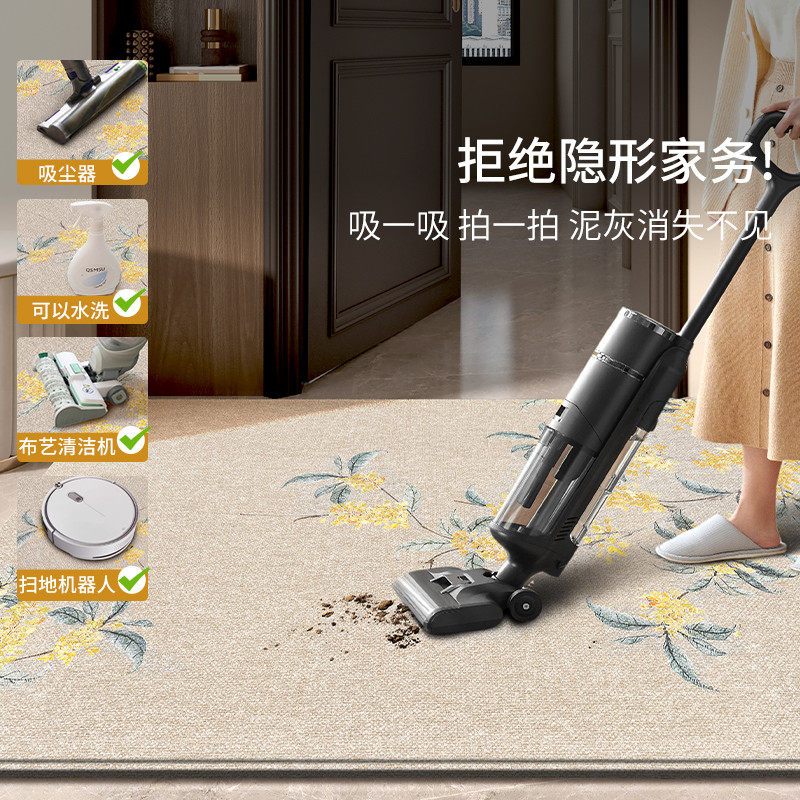 2025新款地垫入户门垫家用进门防滑脚垫新中式大门口玄关耐脏地毯,淘宝优惠券,粉丝福利购,淘宝优惠卷