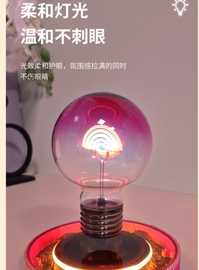 磁悬浮床头氛围感小夜灯送老婆闺蜜女生好姐妹礼物实用高级感摆件
