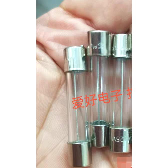 保险丝管6X30 125V玻璃保险丝110V机器1A2A3A4A5A10A15A20A25A - 图1