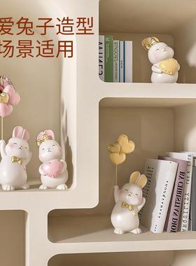 创意情侣情人节礼物送女友男友摆件结婚生日礼物可爱玄关家居饰品