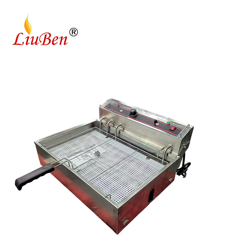 28L商用油炸机可炸薯条蔬菜肉类鸡肉带压网托板大容量油炸设备,淘宝优惠券,粉丝福利购,淘宝优惠卷