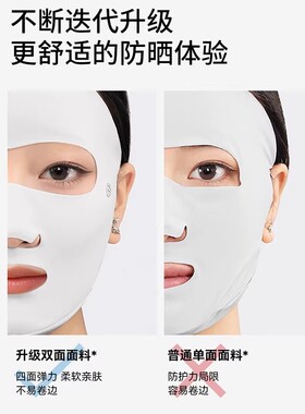 UPF50+【全脸防晒】防晒面罩