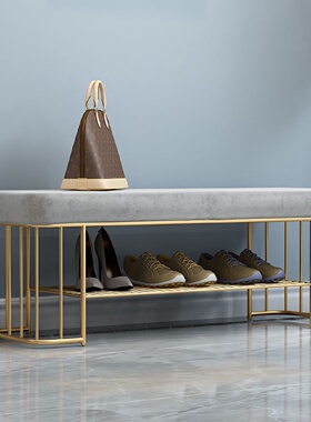 北欧进门换鞋凳家用门口玄关沙发试鞋小矮凳简约客厅休息长椅沙发