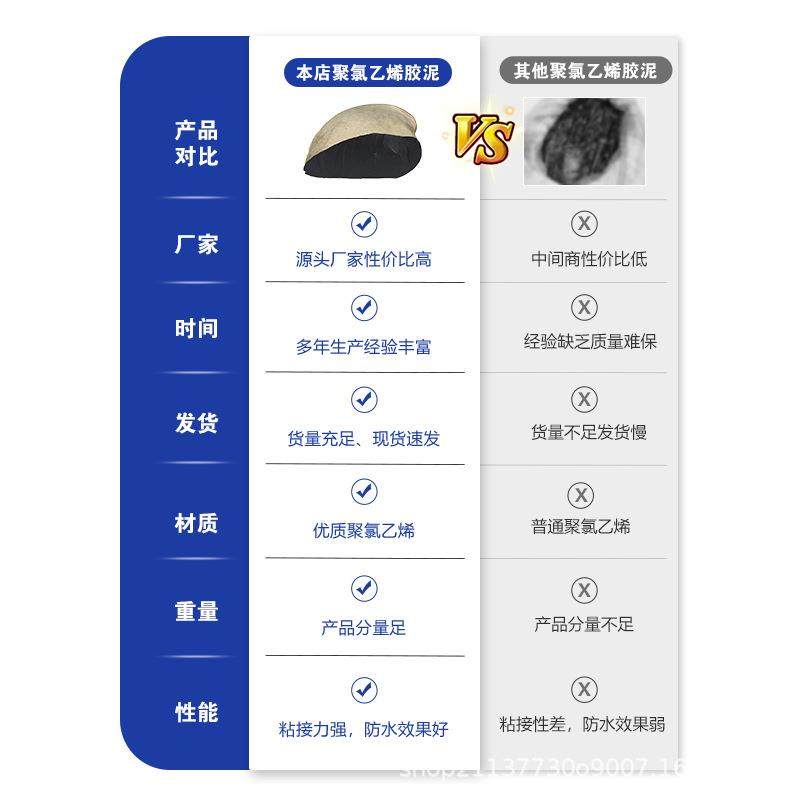 聚氯乙烯胶泥嵌缝补漏防水加热油膏PVC塑料沥青胶泥,淘宝优惠券,粉丝福利购,淘宝优惠卷
