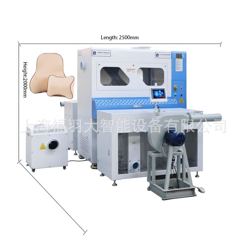 全自动双工位电脑定量冲棉机化纤抱枕生产的智能选择 - 图2