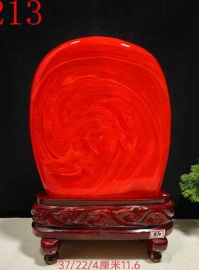 精品鸿运当头红色摆件客厅办公桌家居装饰礼品收藏