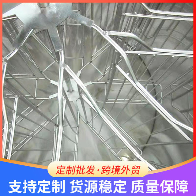 Stainless steel beekeeping tool fully enclosed honey shaker, eight-frame manual honey beater, Chinese bee Yifeng honey bucket