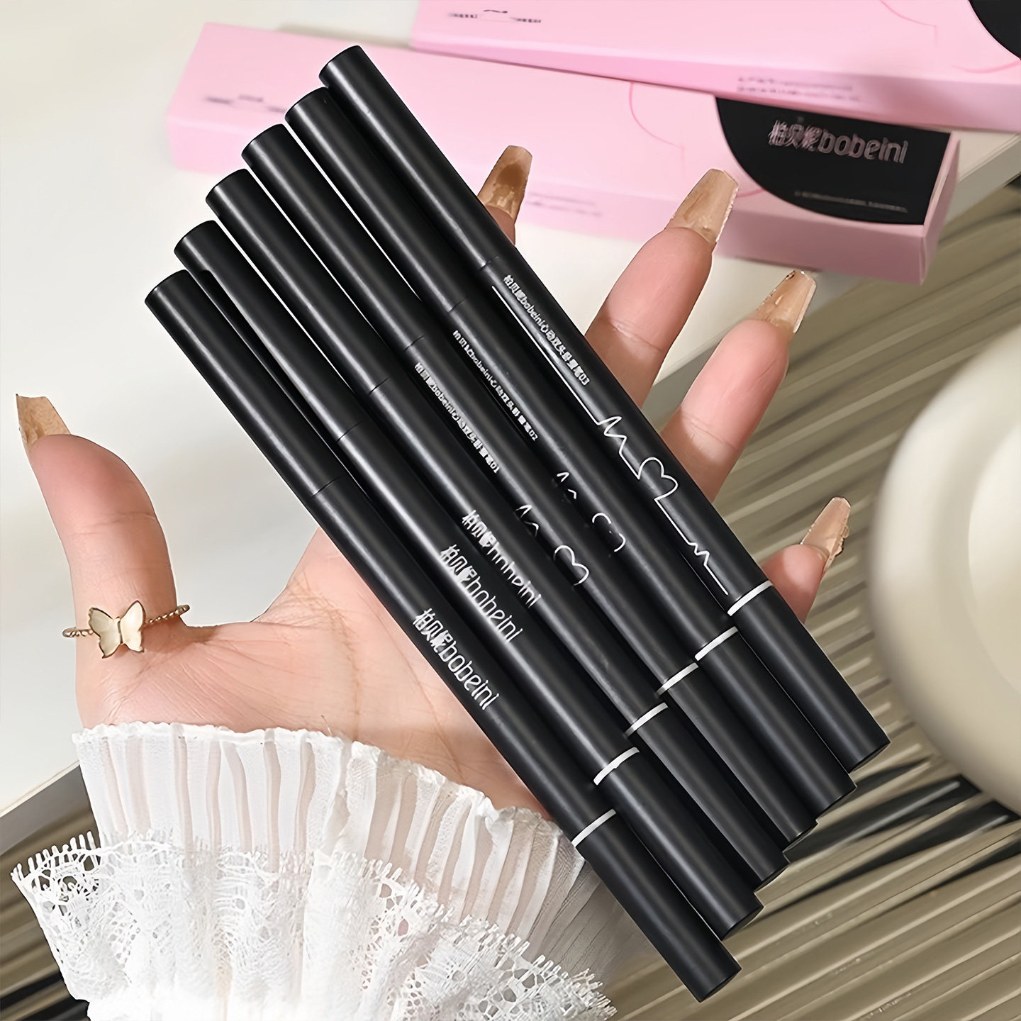 心动双头卧蚕笔提亮二合一眼脸下至笔高光阴影哑珠光眼妆学生新手,淘宝优惠券,粉丝福利购,淘宝优惠卷