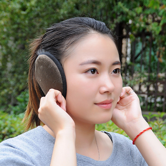 耳罩男冬季保暖护耳套耳毛绒耳包防冻后戴式防寒女士耳捂学生耳护
