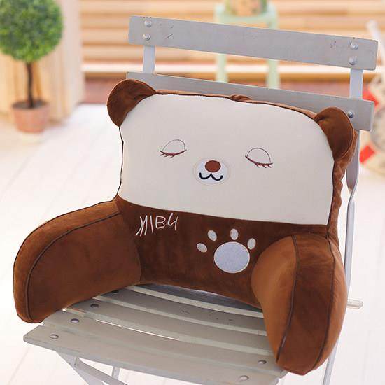 特价可拆洗靠垫卡通可爱腰枕办公室大号椅子护腰靠背床头抱枕靠枕,淘宝优惠券,粉丝福利购,淘宝优惠卷