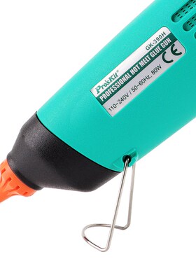 宝工GK-390H工业型热熔胶枪家用手工(80W) 瞬间加温快速熔胶棒