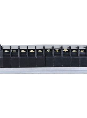 TD-2010接线端子排10位组合导轨式大电流配电箱插接卡固定连接器