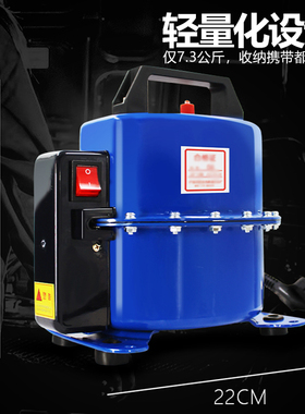 20L汽车空调真空泵抽打两用冰箱维修冷媒表加氟工具打压检漏泵