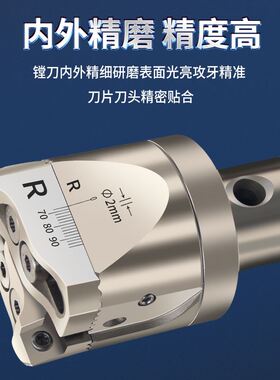 双刃粗镗刀数控镗孔刀加工中心小孔微调镗头可调式镗刀杆镗刀头