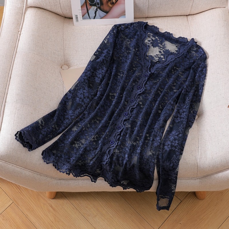 海边度假防晒空调衫貌美镂空蕾丝外搭开衫薄披肩长袖打底衫女春夏,淘宝优惠券,粉丝福利购,淘宝优惠卷