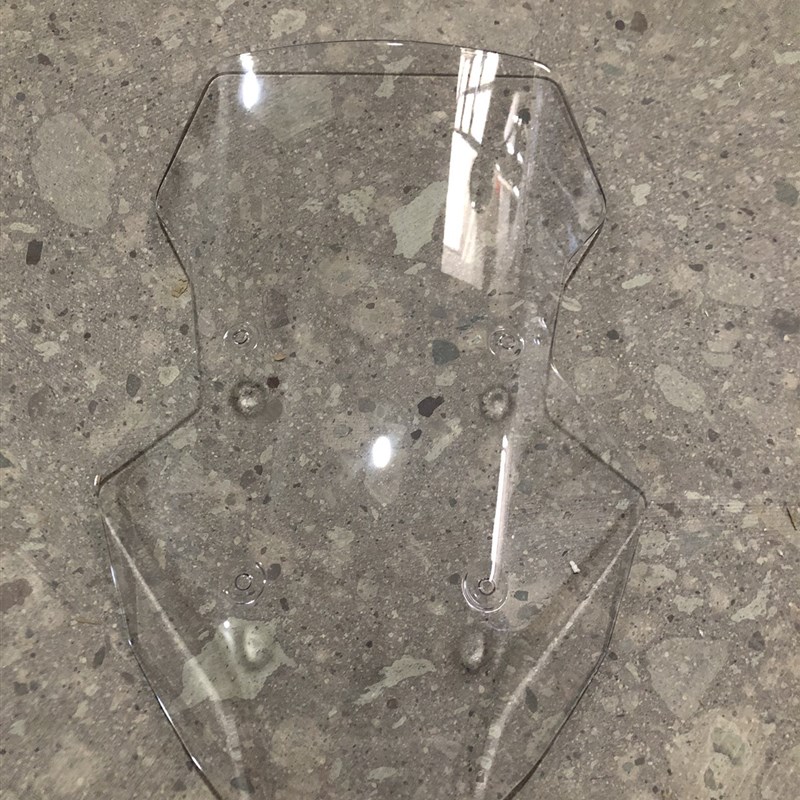 适用布雷斯通极宙机车ADV150挡风玻璃改装机车挡风玻璃风玻璃支架 - 图2